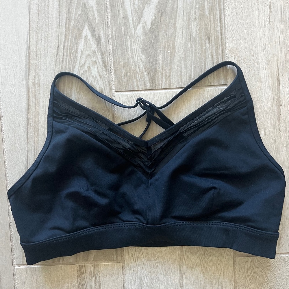 ALO Yoga Black Bra Size Medium
